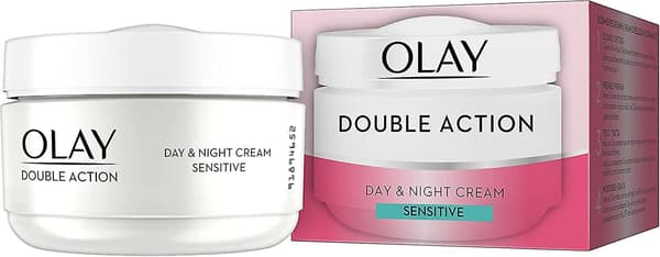Olay Double Action Dag- og Nattkrem for Sensitiv Hud - 50 ml
