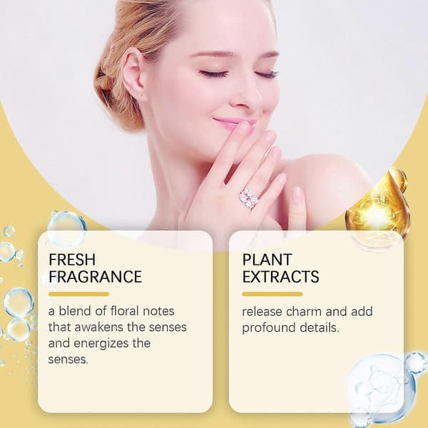 Evening Brazilian Charm Roll-On Parfume til Par, Frisk Elegant Duft, 15ml