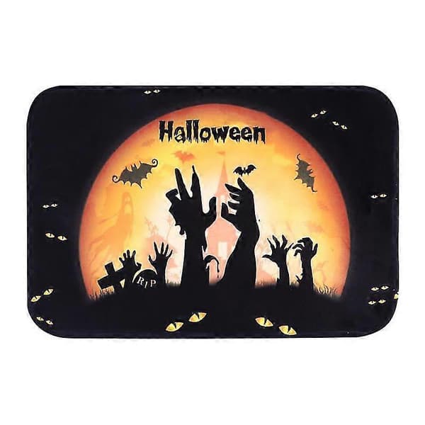 1 stk Halloween gulvmåtte til Halloween gaver