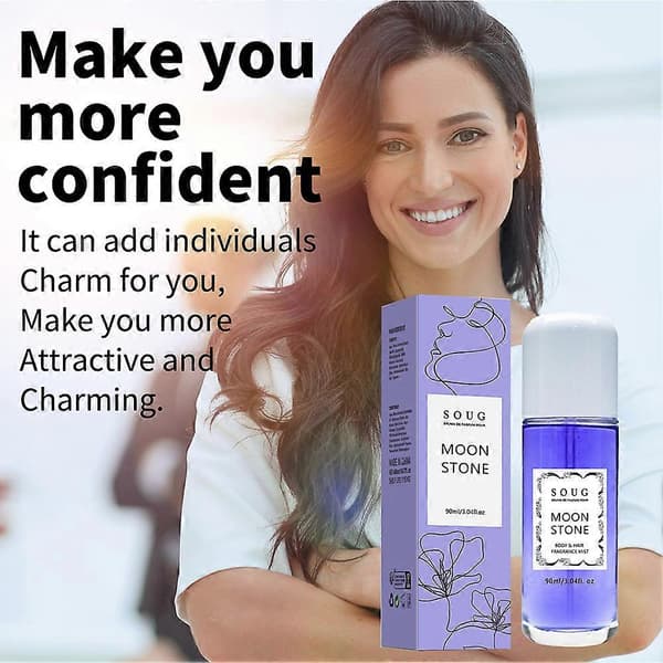 Vanilla Skin Hår- og Kroppsspray, Reisestørrelse Langvarig Duft for Hår og Kropp