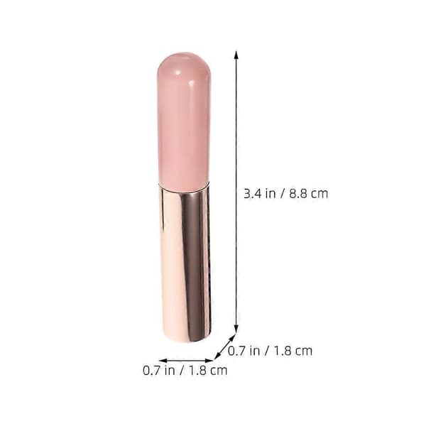 Makeup Silikone Læbebørste Læbestift Applikator 4 Stk. Pink Bærbart Sæt