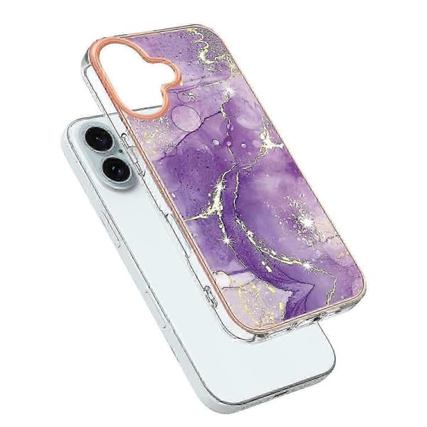 Marmor TPU-fodral för iPhone 16