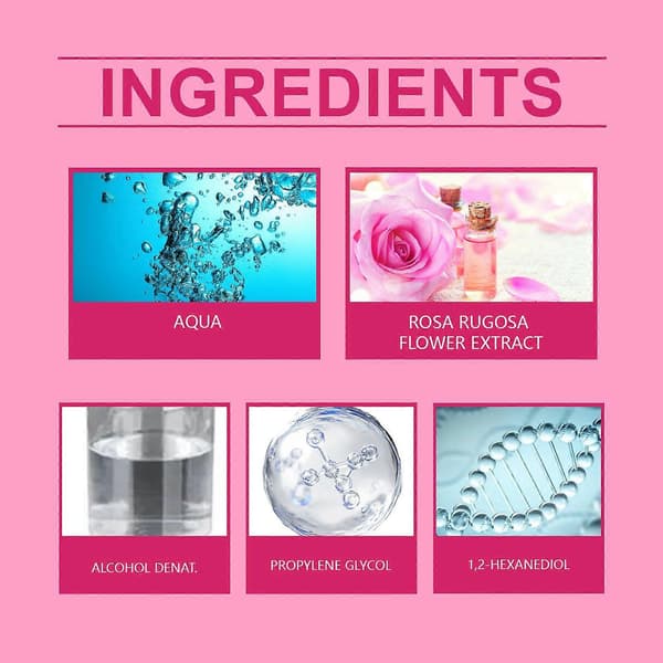 Roselys let parfume til kvinder, naturlig frisk langvarig duft, bærbar 15ml
