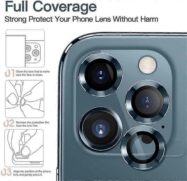 Kameraglas hærdet glas til iPhone 13 / iPhone 13 / iPhone 13 Pro Max / iPhone 13 Mini skærm