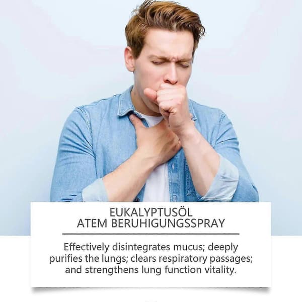 Lung Herbal Cleaning Spray Naturlig Säker Eterisk Spray (2st)