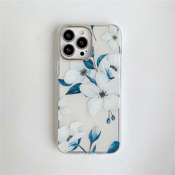 Blomstertelefoncover til iPhone 13 promax