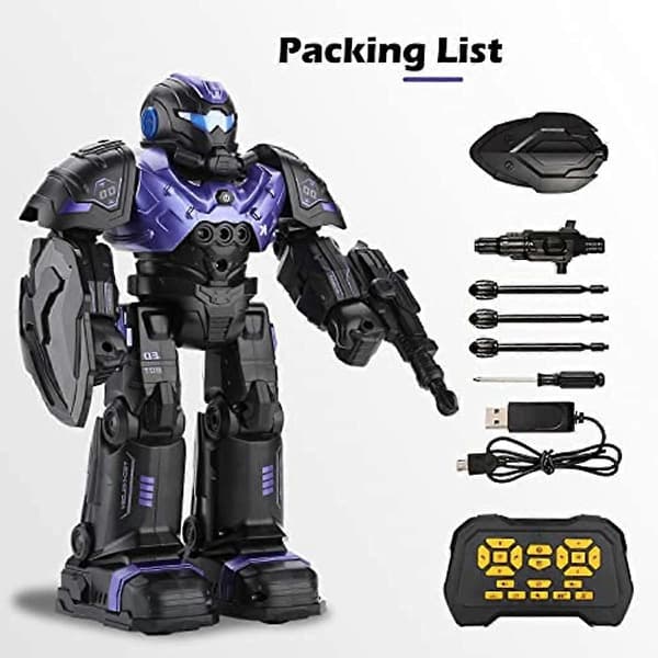 Robotleksaker för barn, gest- och avkännande fjärrkontrollrobot