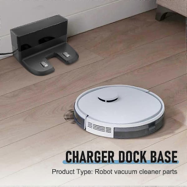 Oplader Dock Base Ladestation til Ecovacs Deebot Ozmo T9 T8 T5 N5 N8 Dj65 Dx55 Robotstøvsuger
