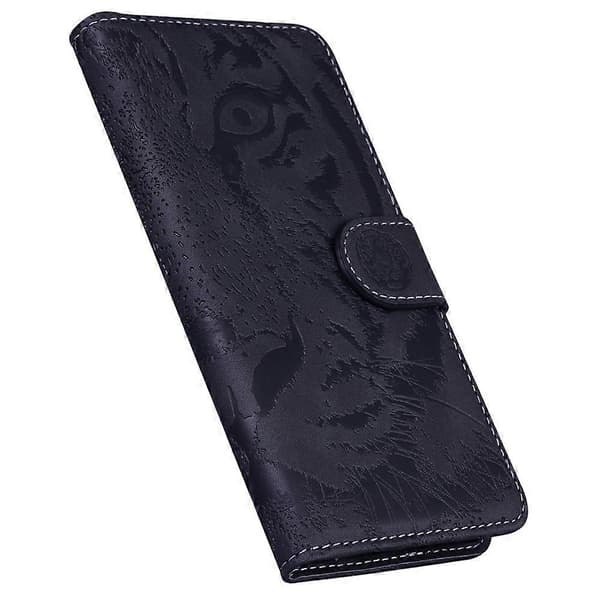 Kompatibel til iPhone 17 Air Case Tiger Imprint Læderpung Telefoncover