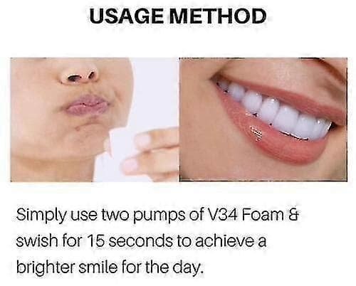 TeethAid Mundskylskum, Mint Tandblegning og Pletfjerner A