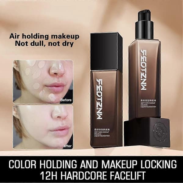 Makeup Foundation Flydende Hudplejemaske Langtidsholdbar Foundation Kvindelig Concealer