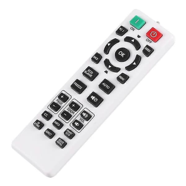 Smart projektorfjärrkontroll kompatibel med Benq Rs3355 Es6540 Sp2535x Hög kvalitet