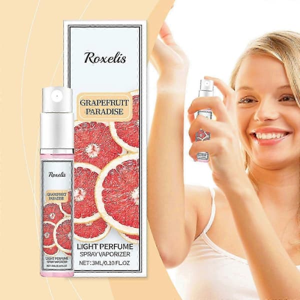Naturlig grapefruktparfymespray, langvarig sitrus- og blomsterduft for daglig bruk