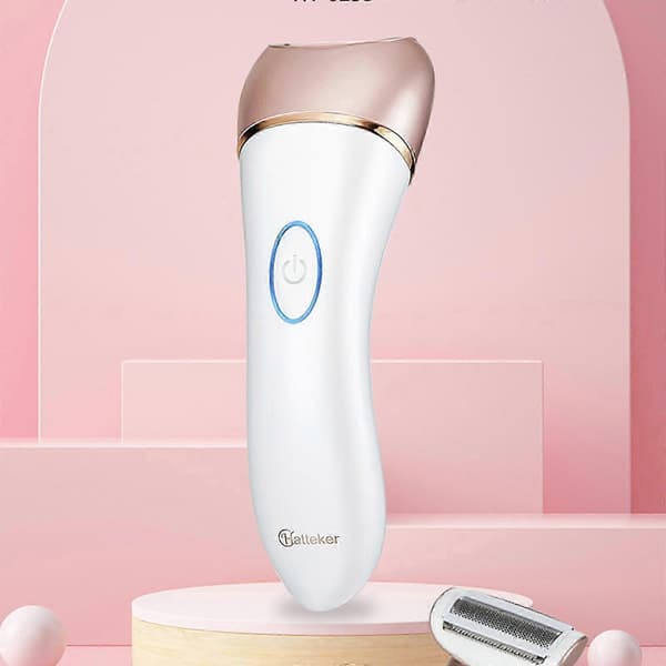 2-i-1 Epilator- og Barbermaskinesæt til kvinder, til ansigt, krop og intim hårfjerning
