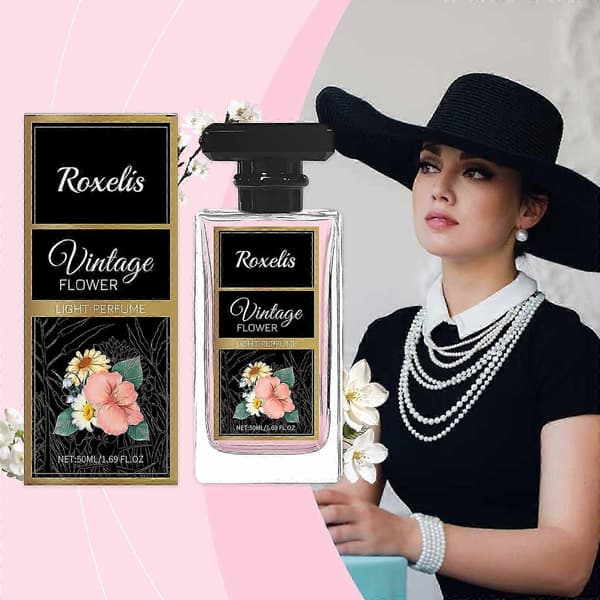 Elegant Jasmin & Patchouli Parfym, långvarig sofistikerad doft, 50ml