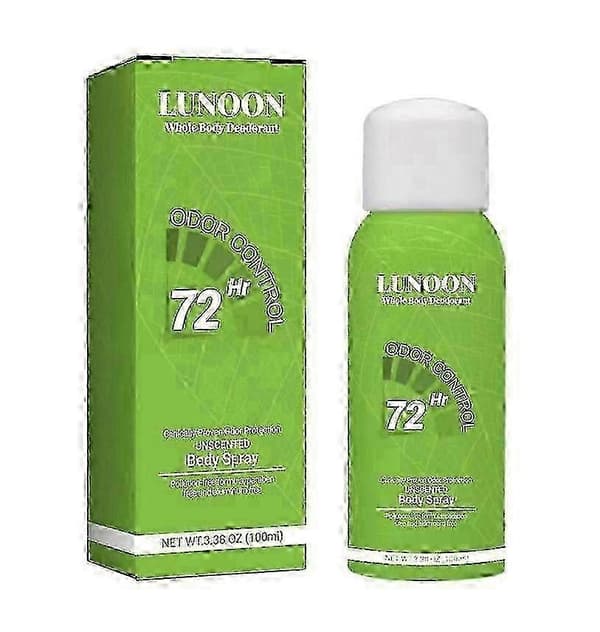 100 ml lätt kroppsdeodorantspray för daglig fräschör
