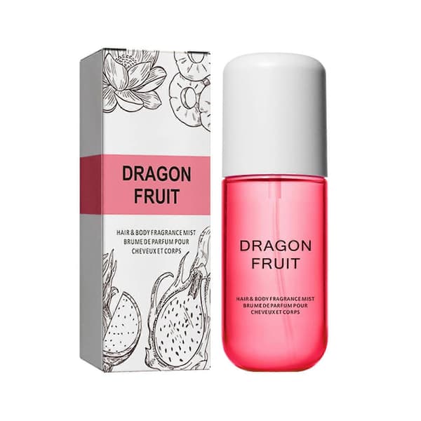 Drakfrukt Body Mist, Långvarig Hår- & Kroppsdoft, Unisex Resestorlek
