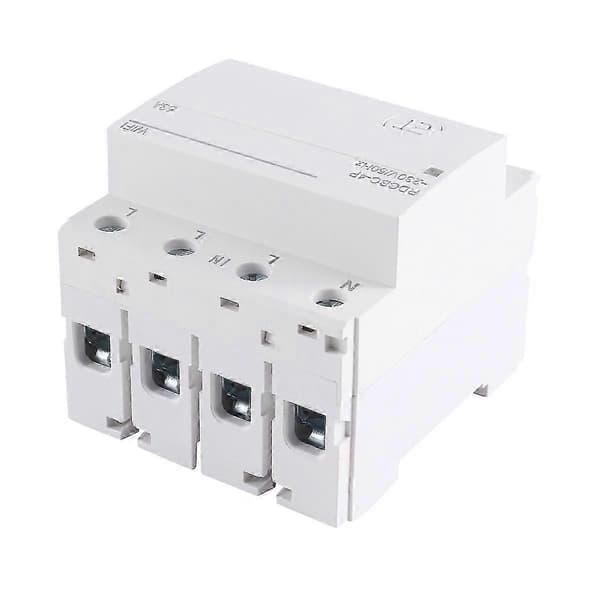 Wifi Smart Circuit Breaker Timer Relay Switch Voice Remote Control Tuya Ewelink App (valkoinen)