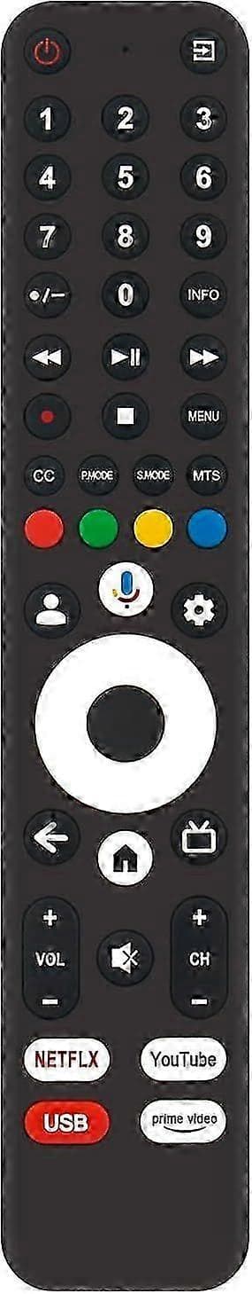 2026 Seneste Model Universal Stemmefjernbetjening Erstatning for Tutu 720P HD LED