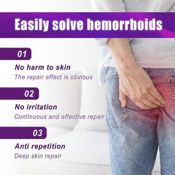 1-5x Kroppsvårdsspray Kroppssmörjning Hemorrojder Extern Spray Massager (1PC)