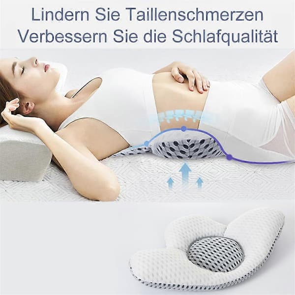 3D-vyötärötyyny Unisex-ristiseläntuki