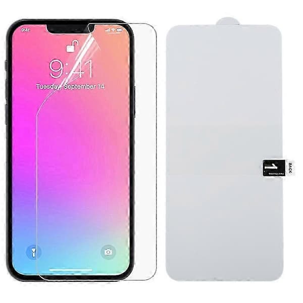 2025 Fullskjermbeskytter Eksplosjonssikker Hydrogelfilm For iPhone 16e / 13 / 13 Pro / 14 For iPhone 16e / 13 / 13 Pro (1 STK)