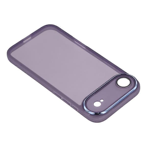 Kompatibel til iPhone 17 Air Case Galvaniseret Kameraramme TPU Telefonbeskyttelse