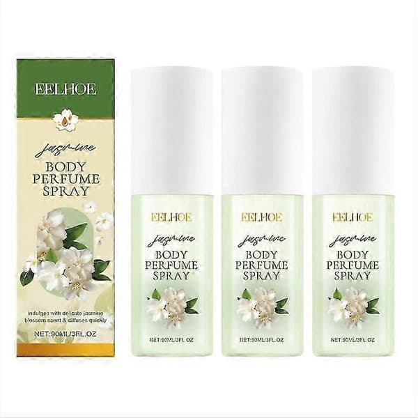 1/2/3 st Jasmin Kroppsparfym Spray 90 ml För Kvinnor