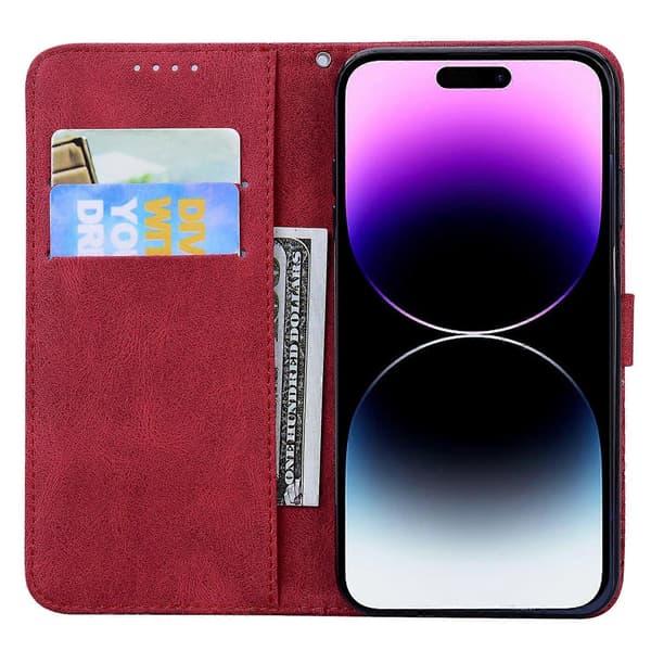 Skin Feel -nahkakotelo iPhone 15 Prolle