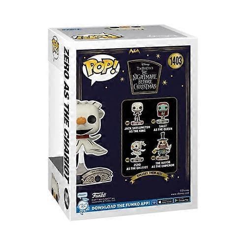 The Nightmare Before Christmas Zero som The Chariot US Eksklusiv Pop! Vinyl