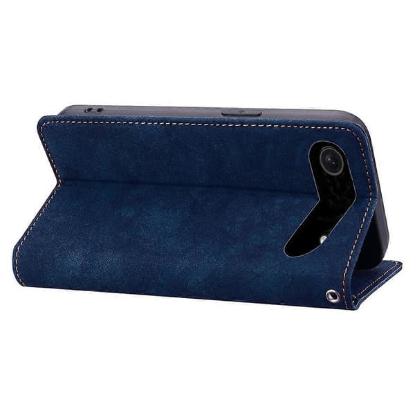 Compatible For iPhone 17 Air Case Lines Pattern Wallet Leather Phone Cover With Strap