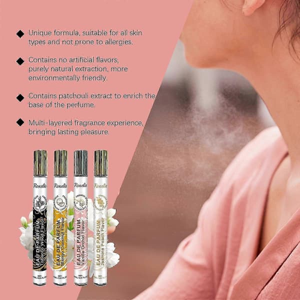 Vaniljorkidé Reseparfym, Långvarig Fräsch Doft för Vardagsbruk, 15ml