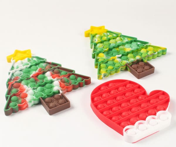 8-pack julklappar Pop It Fidget-leksak