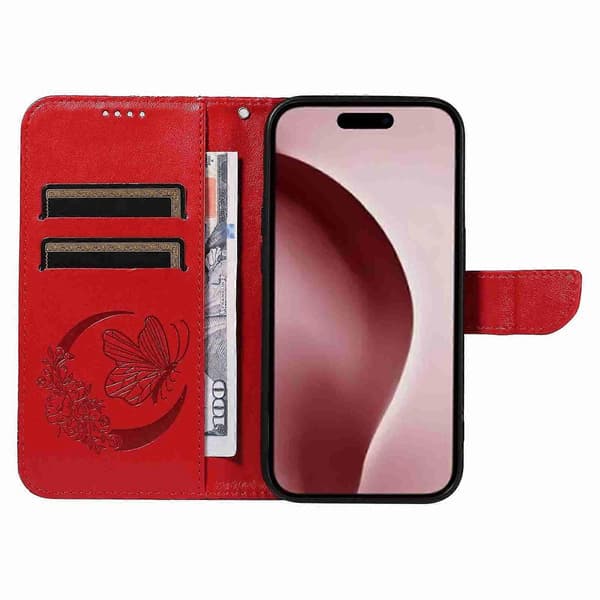 Lædertelefoncover til iPhone 16 Pro
