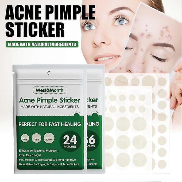 Acne Bums Sticker Usynlig Concealer Væskeabsorberende Acne