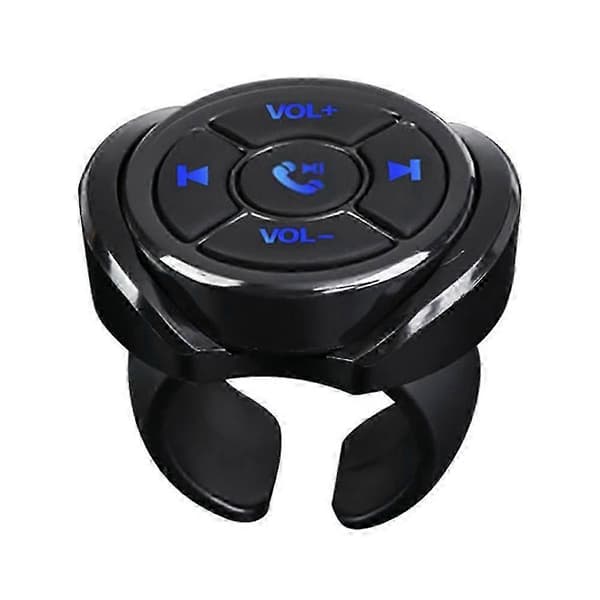Trådløs mediekontrollknapp for bilratt musikkspiller Bluetooth lydkontroll for Android