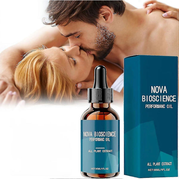 Nova Bioscience Performance Oil, Nova Bioscience Performance Oil för män, mäns komplexa mäns droppar, starka män A