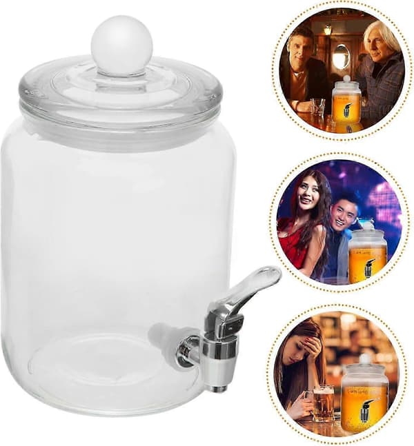Glasdrycksdispenser för pappa eller make