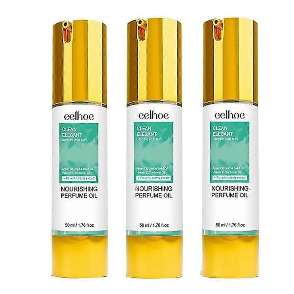 3 st fräscha parfymer för kvinnor, 50 ml vardera