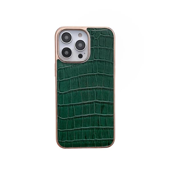 Ægte læder telefoncover til iPhone 13 Pro Max