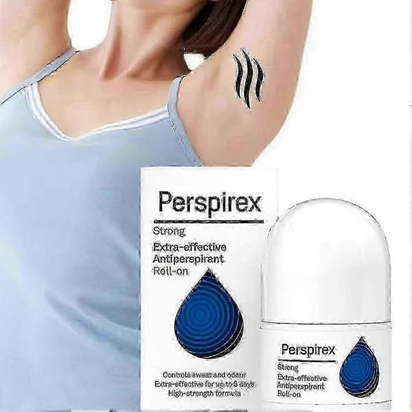 3X Perspirex Antiperspirant Roll-On Stark Komfort Original Svettkontroll Utomhus_ecs