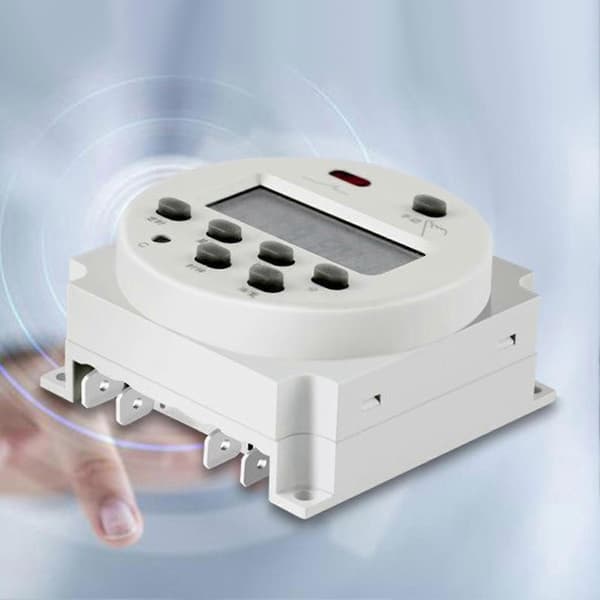 Digital Timer Switch 17 Grupper Tidsinställningar Hög Precision Anti-Interferens Mikrodator Tidrelä 220V