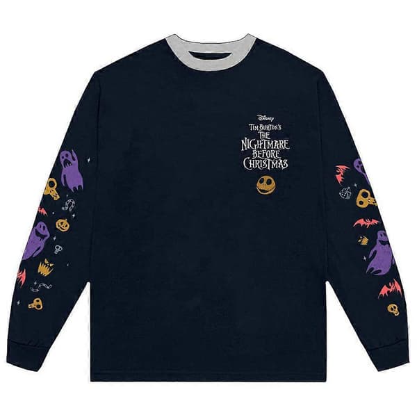 The Nightmare Before Christmas Ghouls -pitkähihainen t-paita