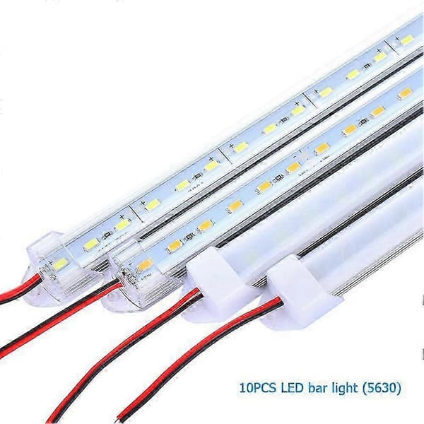 5 stk 12V LED Strip Lys for Nattmarked, 24V Batteri Billampe