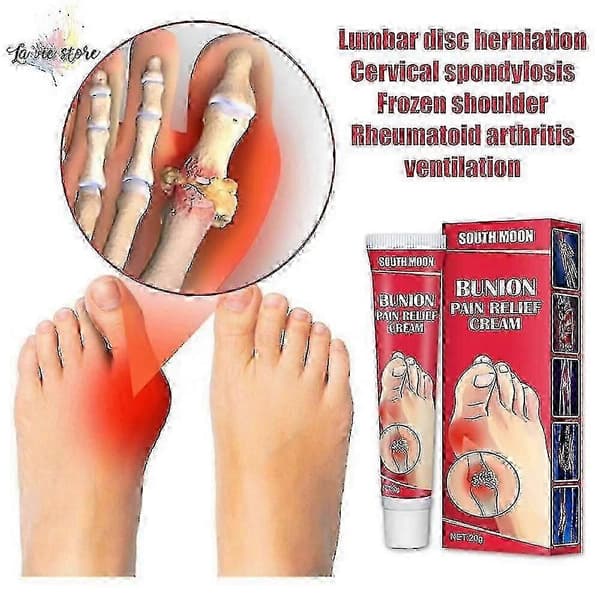 1-5X Arching Bunion Relief Cream Smertelindring Reducer Betændelse Kropspleje Massagecreme Til Knæled
