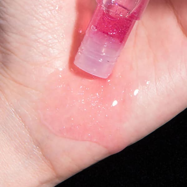 Lipgloss Transparent Perlemorsfugtgivende Glaslæbestift med Fin Flash Gaver