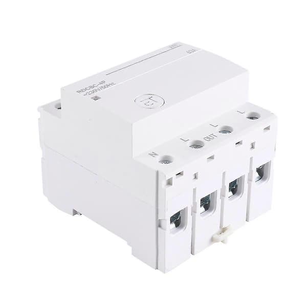 Wifi Smart Circuit Breaker Timer Relay Switch Voice Remote Control Tuya Ewelink App (valkoinen)