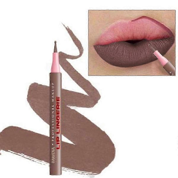 Skulpterande läppstift, lätt läppmakeup, stil 6