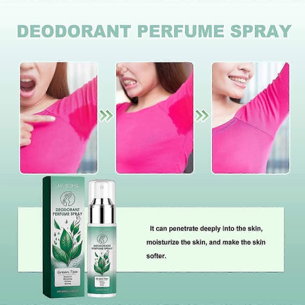 Deodorantdoftspray, uppfriskande doft för daglig användning