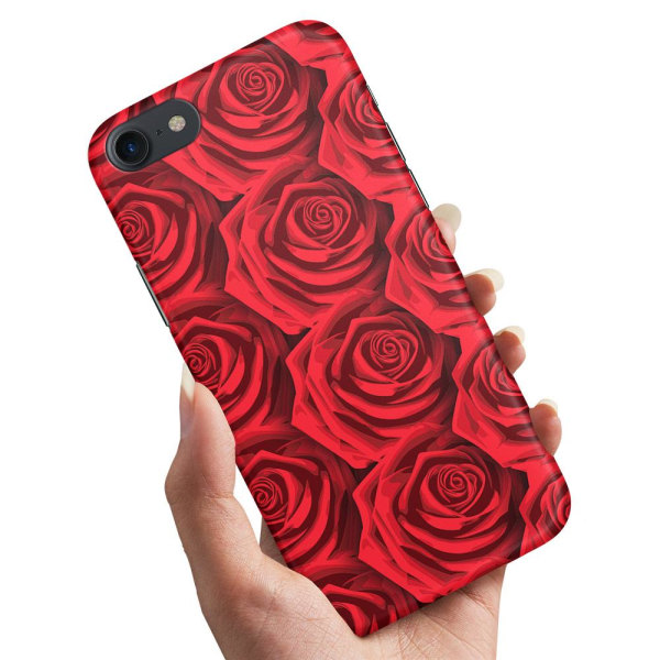 Köp iPhone 8 - Skal / Mobilskal Röda Rosor | Fyndiq